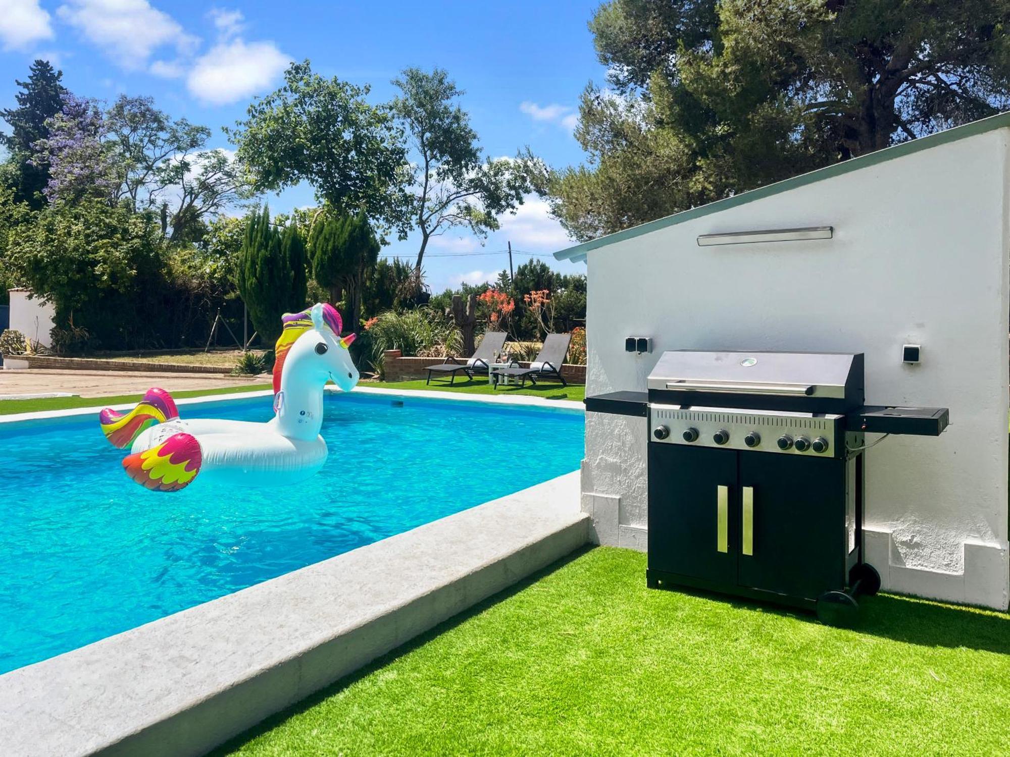 Villa San Patricio I Piscina Privada I Jacuzzi Spa I Bbq I Ps5 I Aire Acon I 3000M2 I 5Min-Centro Херес-де-ла-Фронтера Экстерьер фото